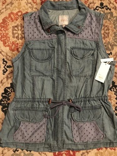 Nwt candies junior zipper blue - nwt,