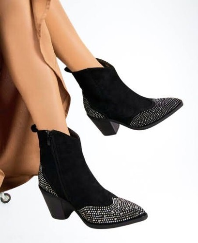 Texani noir femme avec strass - femme,