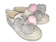 Saxo Blues T 30: CHAUSSURES BASKETS Élastique Pompon FILLE TBE