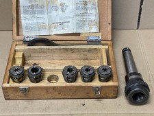 Porte outil pince de serrage PRATT BURNERD - queue CM4 + 5 pinces Multisize