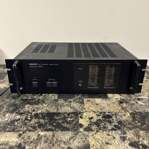 Nikko alpha 220 power - dc,