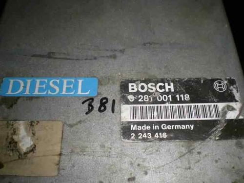 0281001118 calculateur moteur - calculateur,