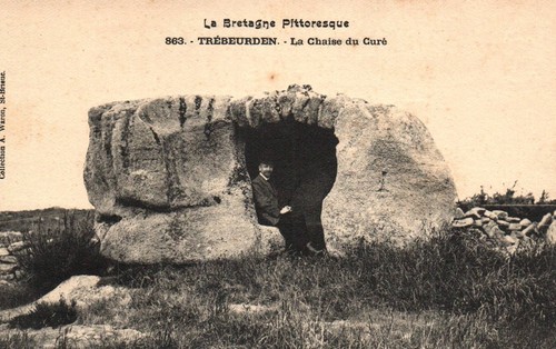 Cpa trebeurden côtes - -, (côtes