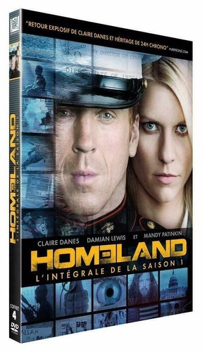 Dvd homeland integrale - dvd, homeland,
