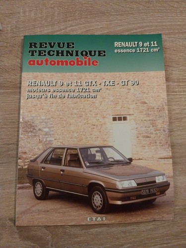 Revue technique renault 9 - renault,