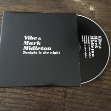 VIBE - MARK MIDLETON - TONIGHT IS THE NIGHT - RAP - HIP HOP - RARE CD PROMO