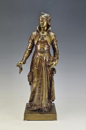 Sculpture bronze française - sculpture, en