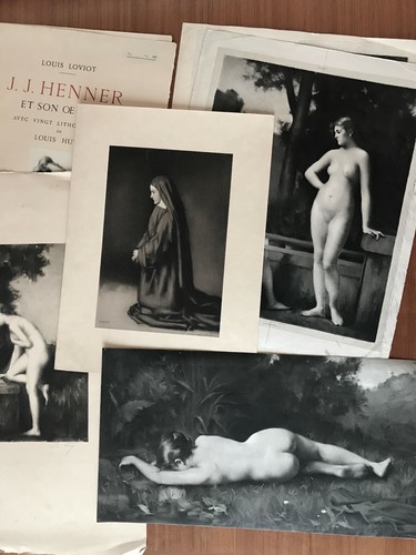 Louis huvey 5 lithographies - huvey,