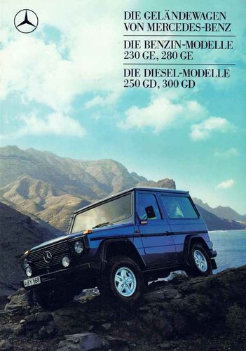 Catalogue brochure mercedes - brochure,