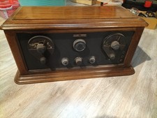 Ancien Poste Radio TSF Radiomuse Ebonite