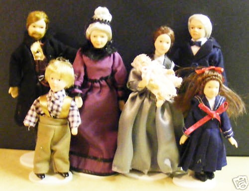 Maison poupées famille 7 - poupées,