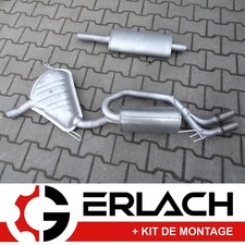 Pour Fiat Barchetta 1.8i 16V 03/1995-2001 echappement silencieux 2776