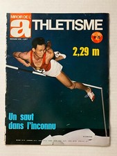 MIROIR DE L'ATHLETISME N°75 1970 SAUT 2.29 M NI CHIH-CHIN