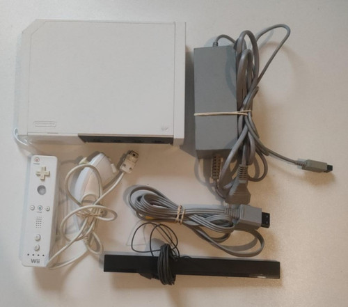 Nintendo wii blanche - blanche, rvl-001