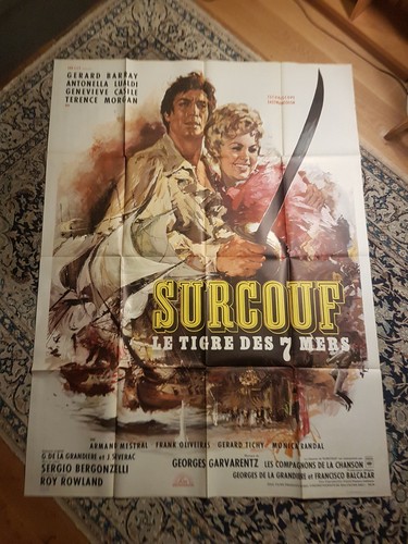 Affiche 1966 surcouf tigre - 1966, surcouf,