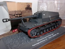 1:43 Altaya Ixo Panzer 10,5cm K Pz Sfl IV a Dicker Max Tanque Tank Char