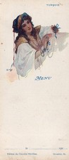 CHROMO MENU -TURQUIE - ANNEES 1900 - EDITION DU CHOCOLAT REVILLON