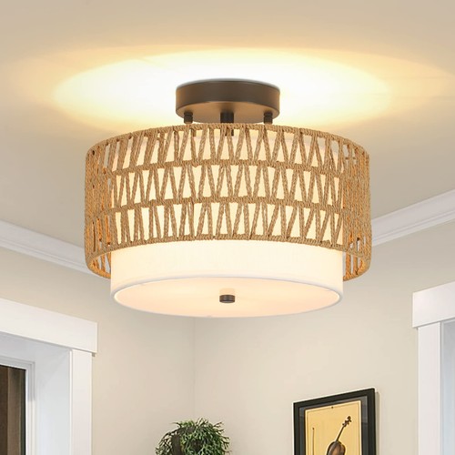 Plafonnier boho salon - boho,