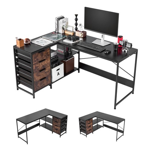 Vevor bureau gaming - angle, l