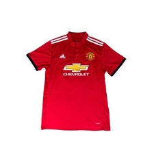 Maillot domicile Manchester United #6 Pogba saison 2017-2018