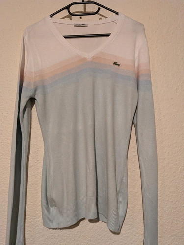 Sweat femme lacoste taillé - femme,