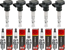 5x Nty Allumage Bobine + Bougie Champion pour VW Golf IV 1J1 2.8 V6 4motion 2.3