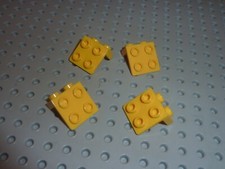 4 x Yellow Bracket LEGO 44728
