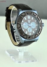 FREE Ship USA Men Prime Watch GUESS Brown Leather Classic New Stylish Lovely