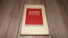 Clotaire Nicole 1910-1932 -