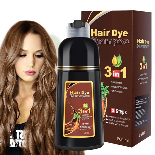 Hair dye shampoo - dye,
