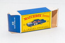 Matchbox Lesney Police Patrol Car Box 55 No Majorette No Hotwheels No Polistil