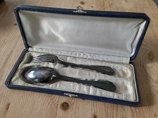 Couverts de Communion - Métal Argenté - Poinçons - Cadeau - Coffret - 5