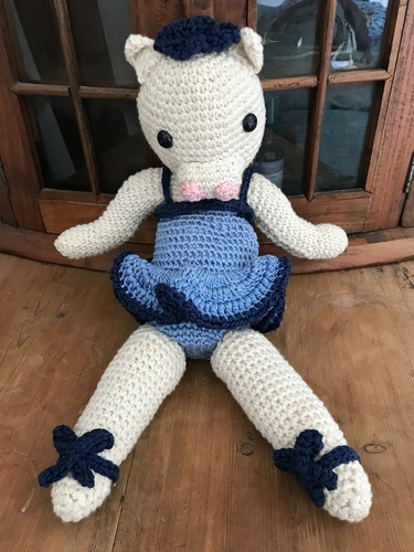 Poupée doudou crochet de - en,