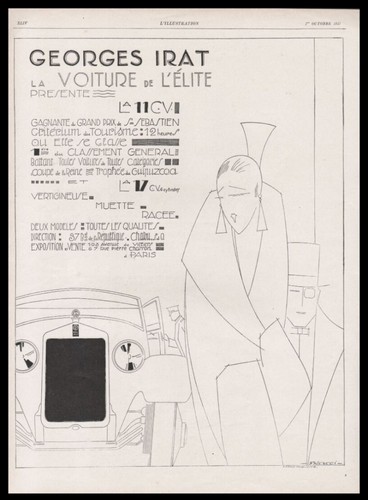 Publicité 1927 automobile - publicité,