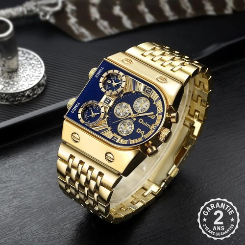 Montre homme quartz carrée - quartz,