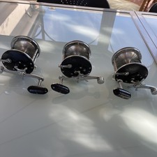 Ancien moulinet de pêche en mer Penn 65