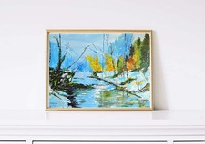 Peinture au Couteau œuvre