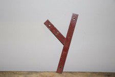 LETTRE Y EN FER ANCIENNE ENSEIGNE , MAGASIN , VITRINE ,ATELIER , DÉCORATION