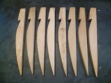 Lot de 6 piquets de tente