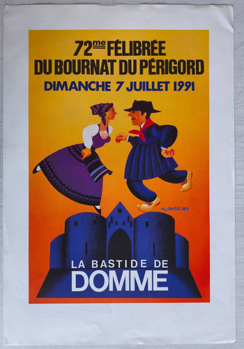 Affiche originale 72 me - -,
