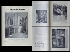 LA CONSTRUCTION MODERNE n°12 1930 MONDREPUIS, LAFITTE, SALON COIFFURE PARIS