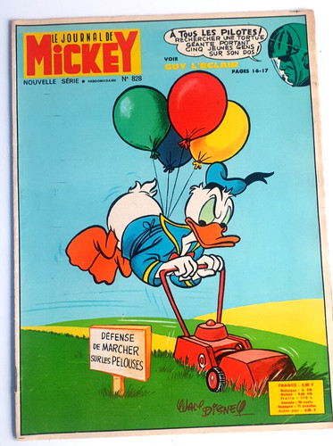 Journal mickey 828 du - journal,