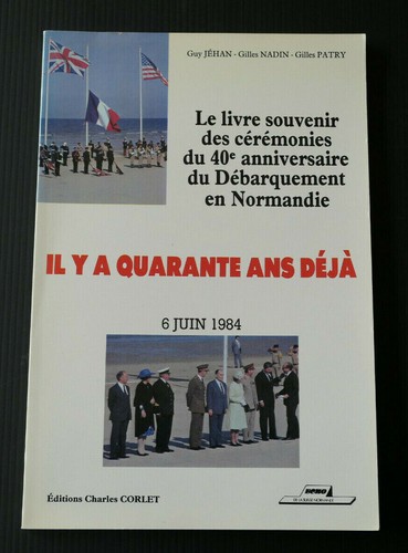 Livre souvenir ceremonies 40e - souvenir,