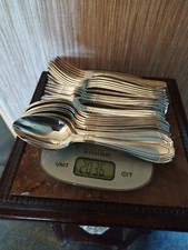 Ménagère 24 Pièces Couverts de Table Orfèvrerie Saglier Frères Métal Argenté