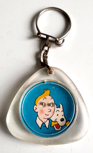 Ancien porte cle tintin - porte,