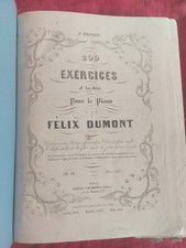 Partition Études De Piano