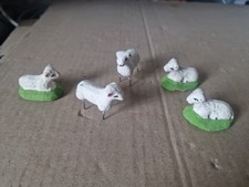 lot de 5   SANTONS.. Moutons 