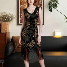 Robe à paillettes pour femme