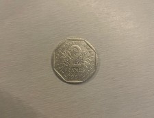 Pièce de monnaie de 2 francs datant de 1981