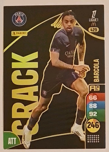 Bradley barcola carte - barcola,